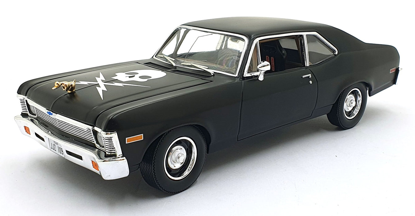 Greenlight 1/18 Scale Diecast GMP-18925 - 1971 Chevrolet Nova - Black