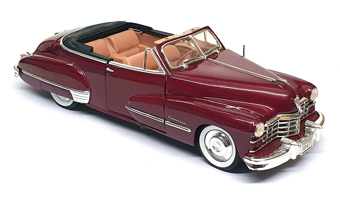 Anson 1/18 Scale Diecast 26725K - 1947 Cadillac Series 62 - Maroon
