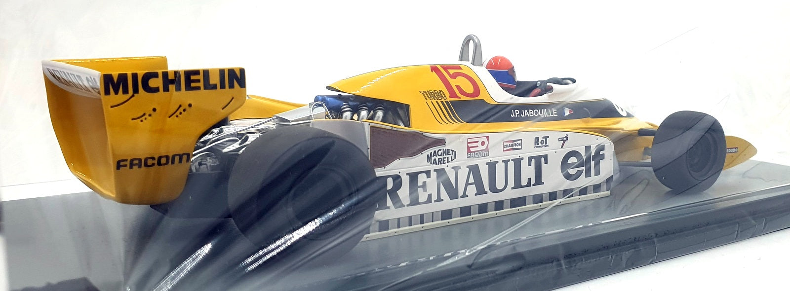 Spark 1/18 Scale 18S590 - Renault RS11 #15 1st French GP 1979 - Jabouille