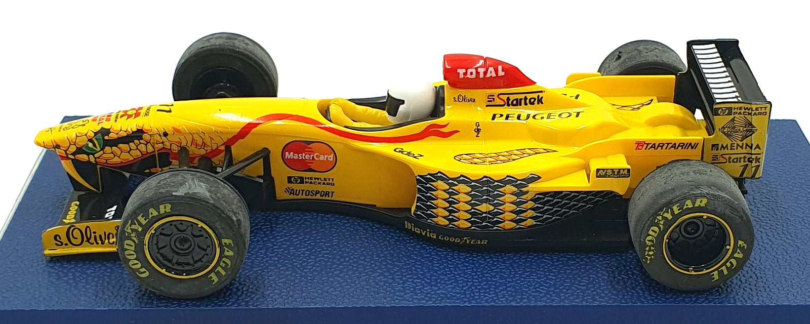 Scalextric 1/32 Scale Slot Car C2079 - Peugeot 197 #11 - Jordan F1