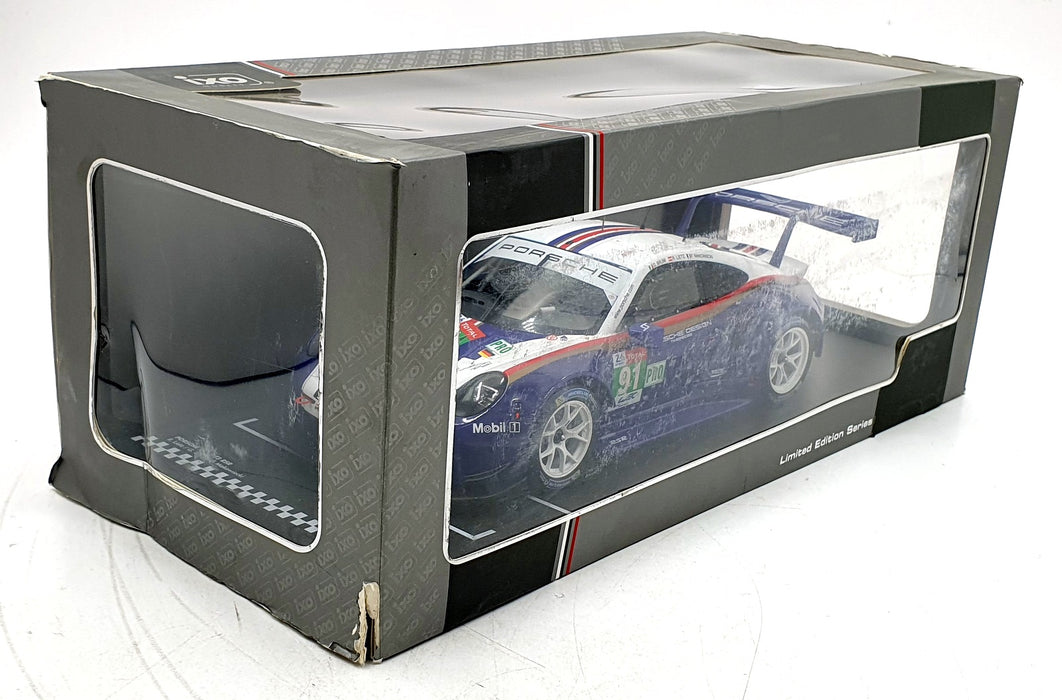 IXO Models 1/18 Scale LEGT18004 Porsche 911 GT3 RSR #91 24h Le Mans 2018