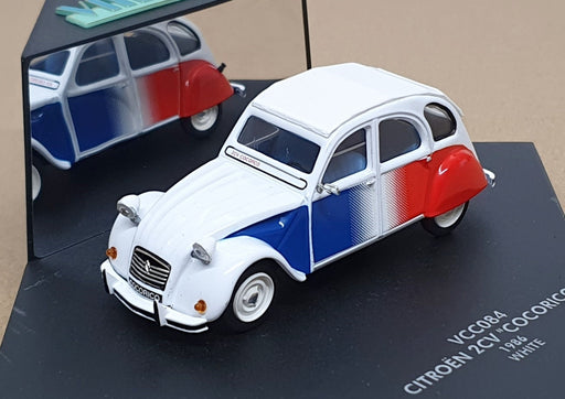 Vitesse 1/43 Scale Diecast VCC084 - 1986 Citroen 2CV Cocorico - White
