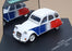 Vitesse 1/43 Scale Diecast VCC084 - 1986 Citroen 2CV Cocorico - White