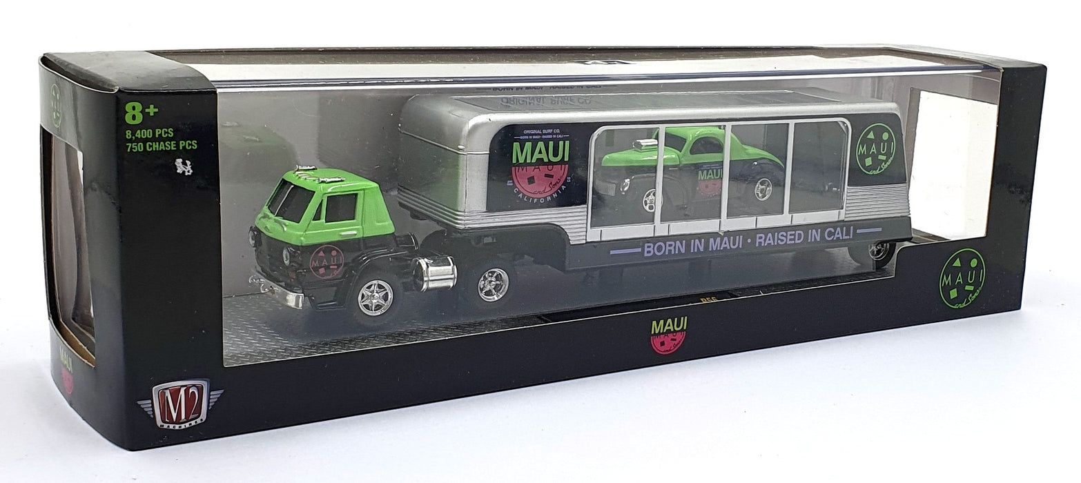 Castline M2 Machines 1/64 Scale R56 - 1970 Dodge L600 & 1941 Willys Coupe