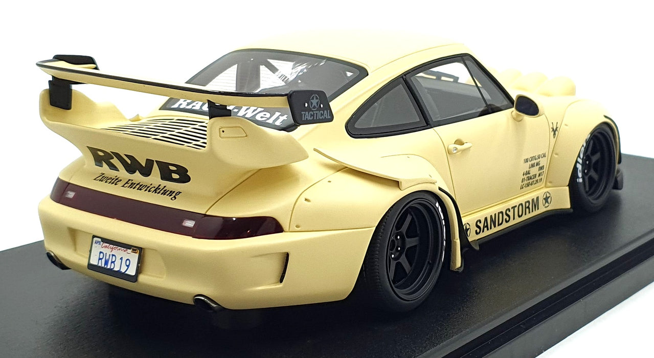 GT Spirit 1/18 Scale Resin GT566 - Porsche RWB Sandstorm 