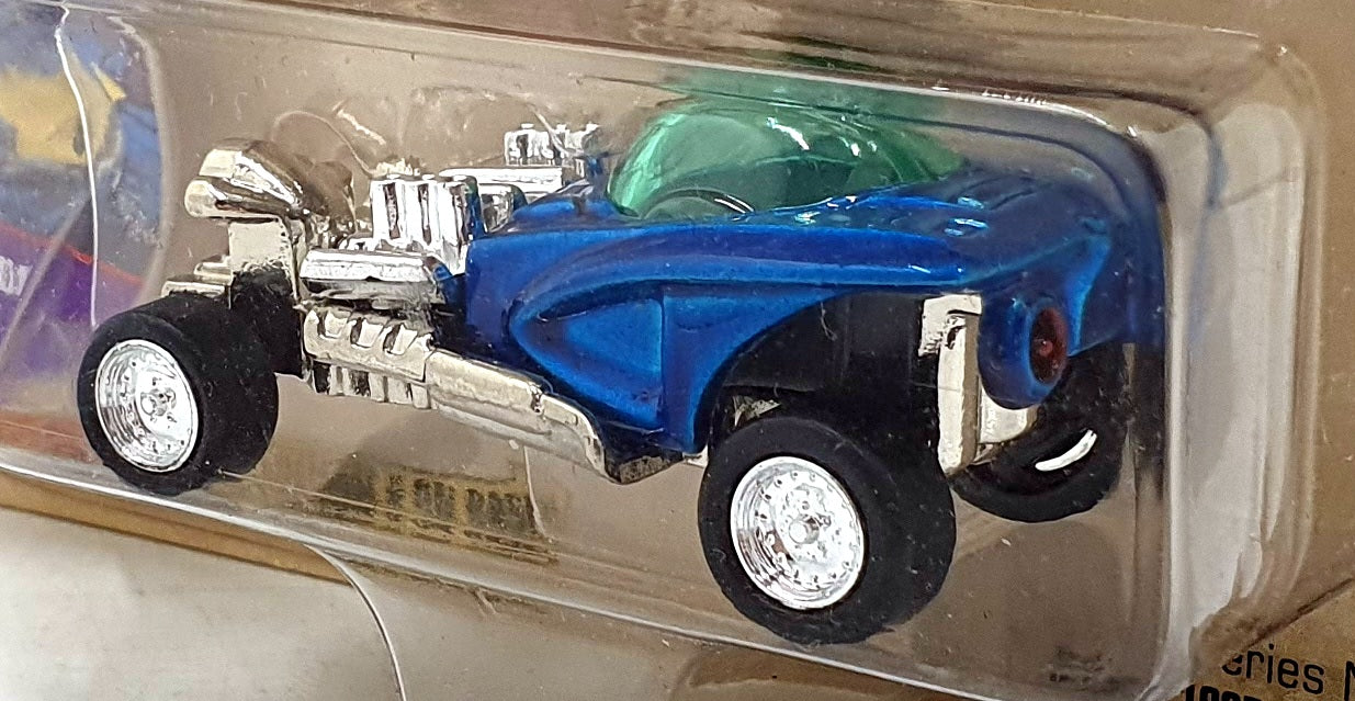 Johnny Lightning 1/64 Scale 411-02 - Frightning Lightning Mysterion - Blue/Green