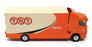 Corgi 16cm Long Diecast TY86637 - Scania Rigid Truck TNT - Orange/Beige