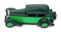 DG Models 9cm Long Dinky Style Model DG81G - Aston Martin Saloon - 2-Tone Green
