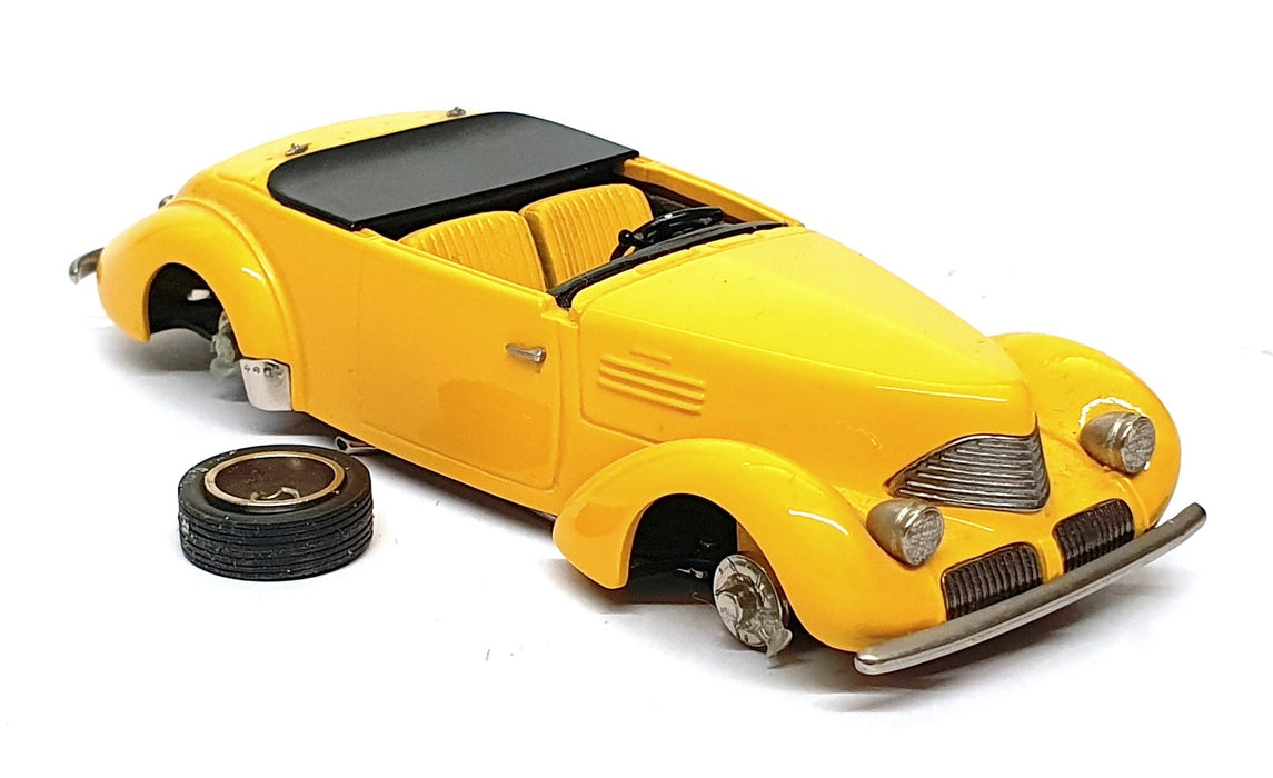 Brooklin 1/43 Scale ROD05 - 1940 Graham Hollywood Convertible - Yellow
