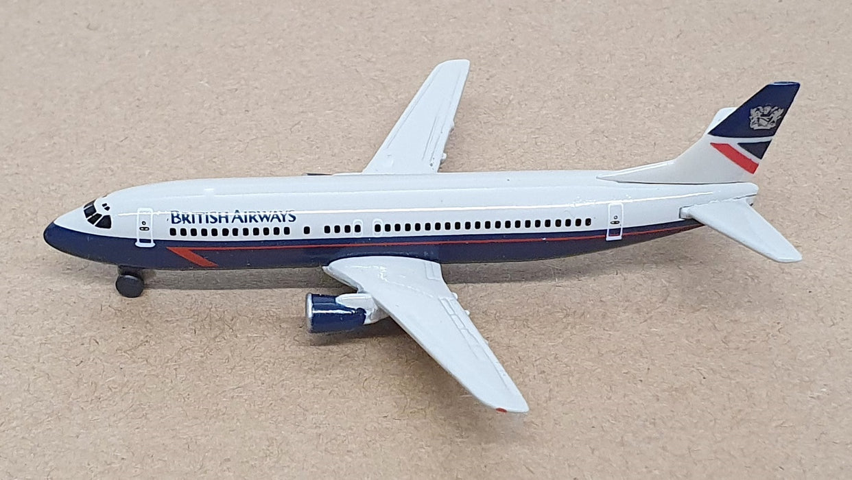 Herpa Appx 7.5cm Long Diecast H3740 - Boeing 737-400 British Airways