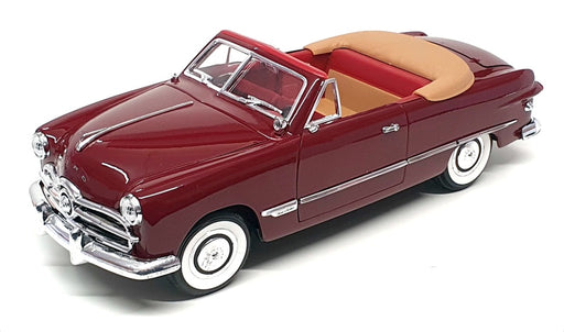 Mira 1/18 Scale Diecast 10124P - 1949 Ford Convertible - Burgundy