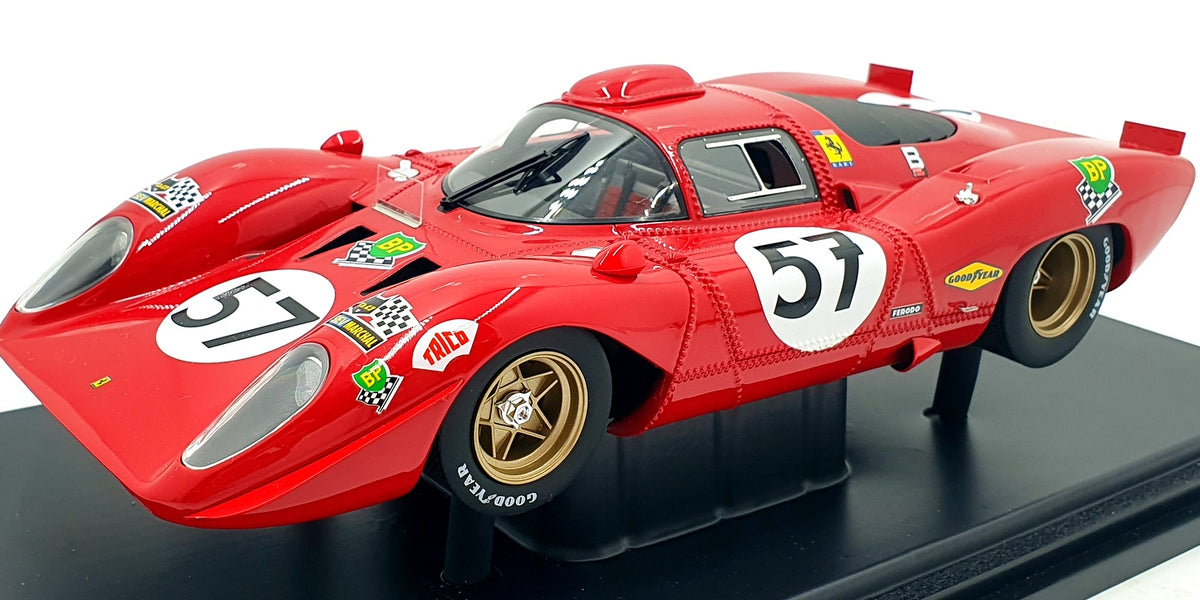 Maxima 1/18 Scale MAX002023 - Ferrari 312P Coupe #57 Le Mans 1970