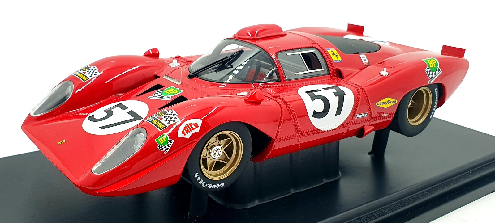 Maxima 1/18 Scale MAX002023 - Ferrari 312P Coupe #57 Le Mans 1970 C.Parsons