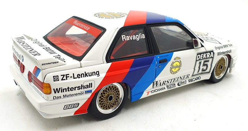 Minichamps 1/18 Scale Diecast 80 43 0 148 539 BMW M3 1989 Winner Ravaglia