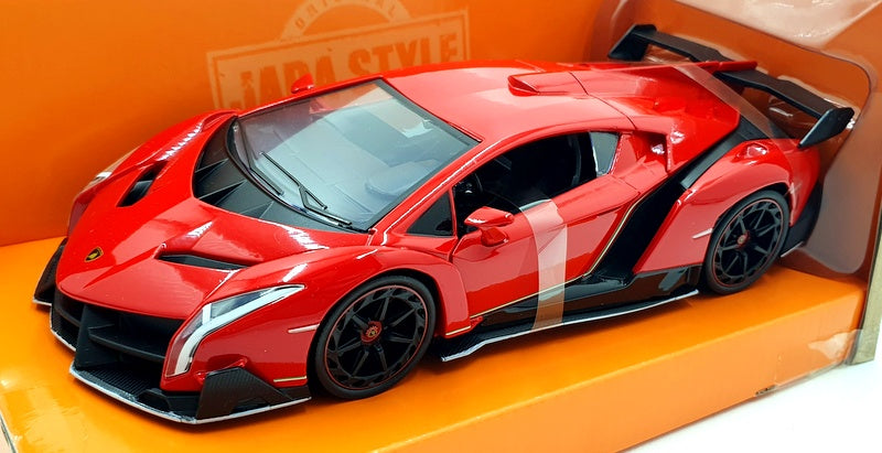 Jada 1/24 Scale Diecast 34212 - Lamborghini Veneno - Red