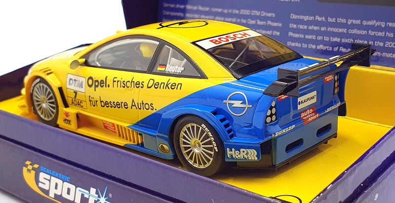 Scalextric 1/32 Scale Slot Car C2474A - Opel Astra V8 Coupe #7 T Phoenix Yellow