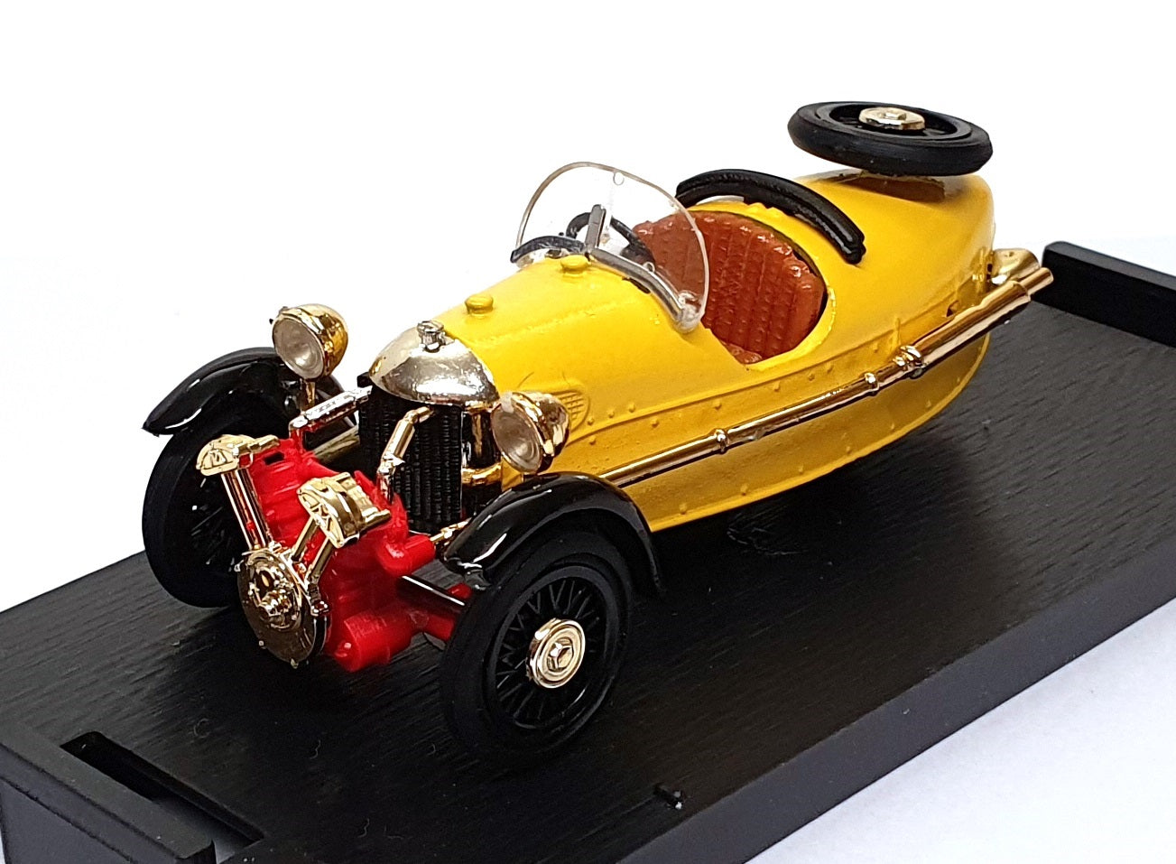 Brumm 1/43 Scale Diecast LE.1 - 1933 Morgan Super Sport - Yellow