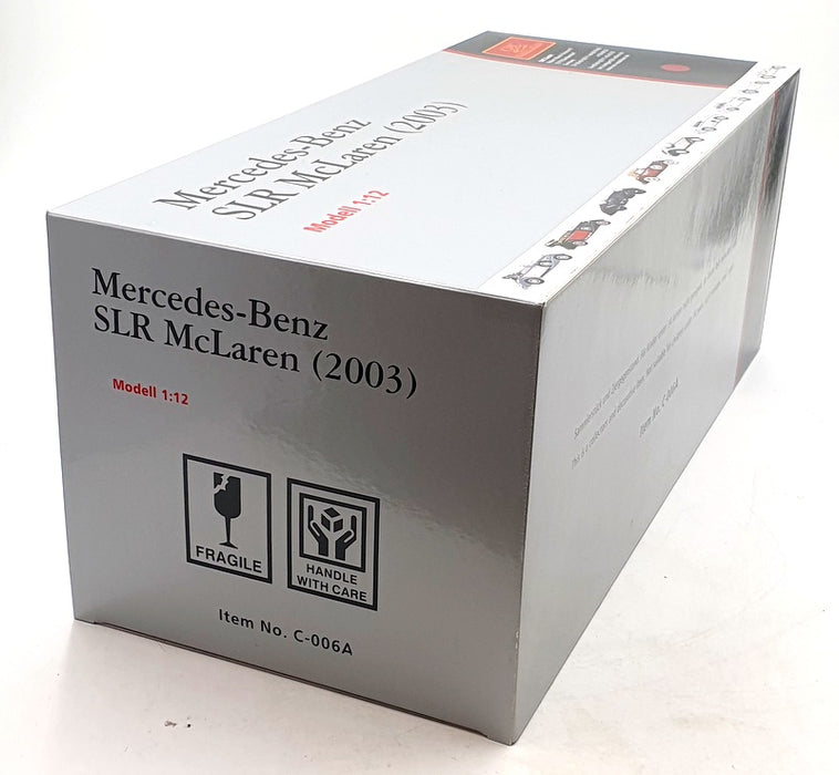 CMC 1/12 Scale Diecast C-006A - Mercedes-Benz SLR McLaren 2003 - Dark Red