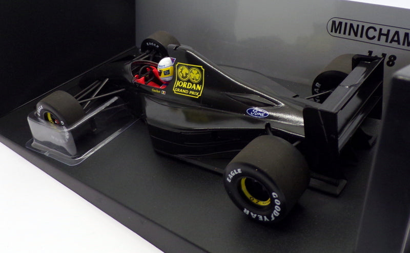 Minichamps 1/18 Scale 110 910199 - F1 Jordan Ford 191 Paul ricard - Black