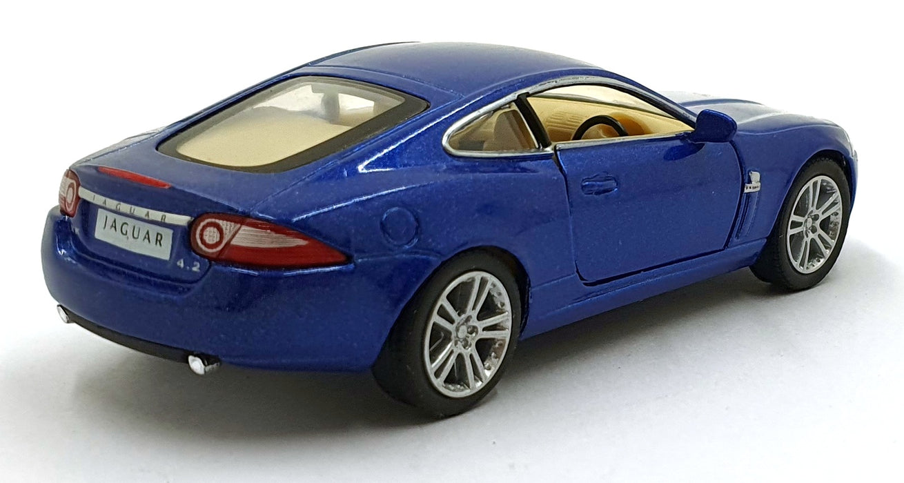 Kinsmart 1/38 Scale Pull Back & Go KT5321D - Jaguar XK Coupe - Blue