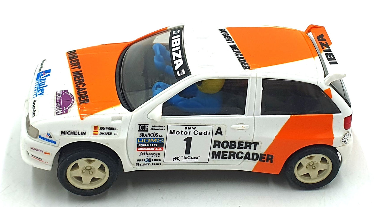 Matchbox SCX 1/32 Scale Slot Car 83900.20 - Seat Ibiza Coupe #1 Robert Mercader