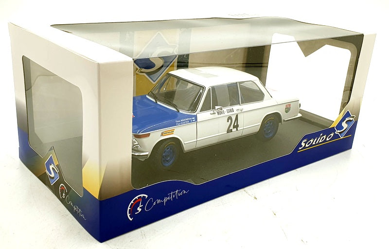 Solido 1/18 Scale S1808603 - BMW 2002 Tii Monte Carlo 1969 T.Makinen #24
