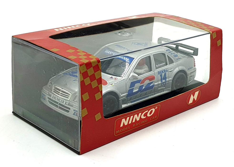 Ninco 1/32 Scale Slot Car 50113 - Mercedes-Benz C-Klasse #14 Silver
