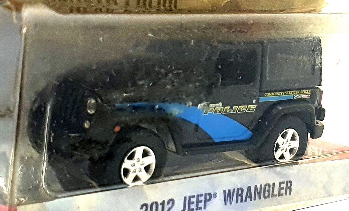 Greenlight 1/64 Scale 42720 - 2012 Jeep Wrangler - Geneva Police