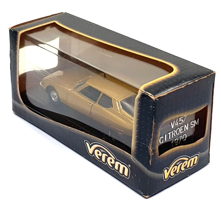 Verem 1/43 Scale Diecast V457 - 1970 Citroen SM - Gold
