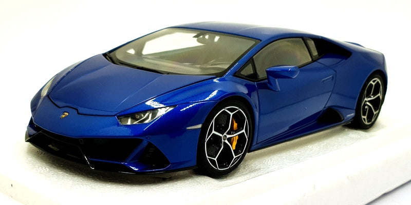 Autoart 1/18 Scale Diecast 79212 - Lamborghini Huracan Evo - Blue Nethuns