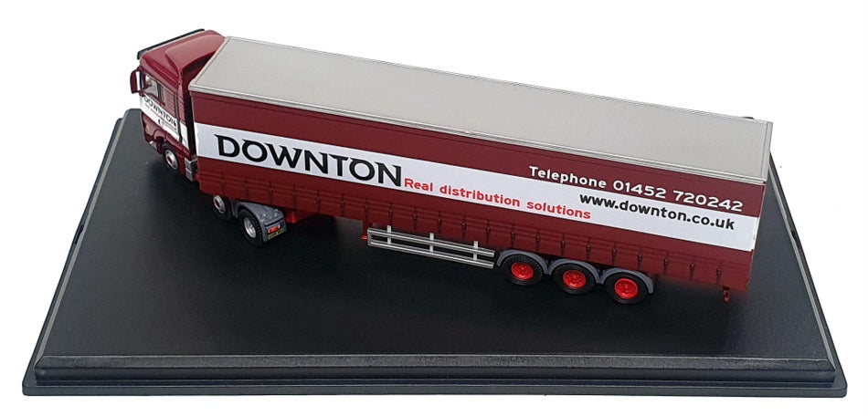 Oxford Diecast 1/76 Scale MAN03CS - MAN TGX XLX Curtainside (Downton)