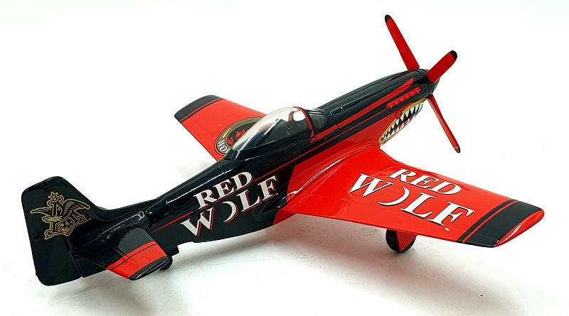 Liberty Speccast Approx 25cm Wingspan 47017 - Red Wolf P-51D Mustang