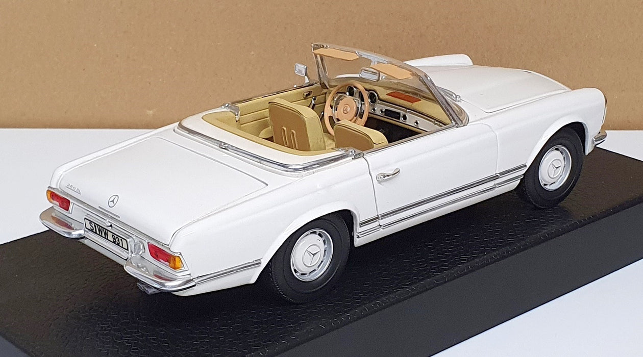 Anson 1/18 Scale Diecast 30389 - Mercedes Benz 280 SL - White