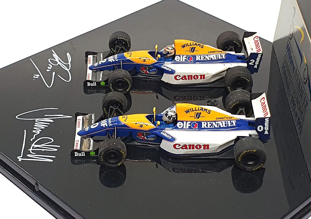 Onyx 1/43 Scale 3774 - F1 Williams Renault 1992/93 Champion Du Monde Hill Prost