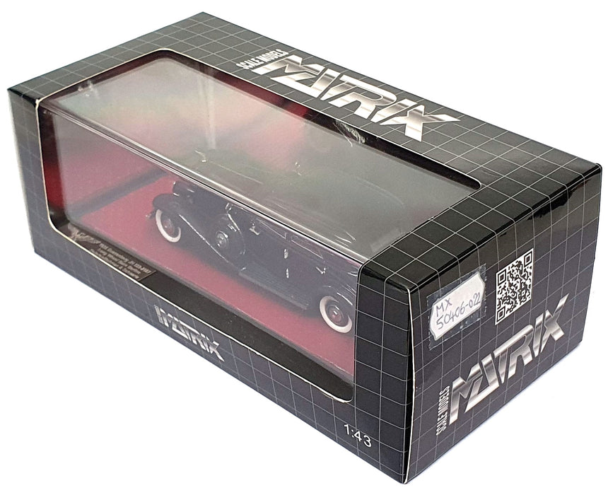 Matrix 1/43 Scale MX50406-022 - 1935 Duesenberg JN Sedan LWB Rollston - Blue