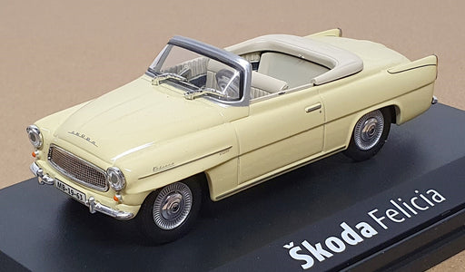 Abrex 1/43 Scale Diecast 143ABS703YA - Skoda Felicia - Pale Yellow