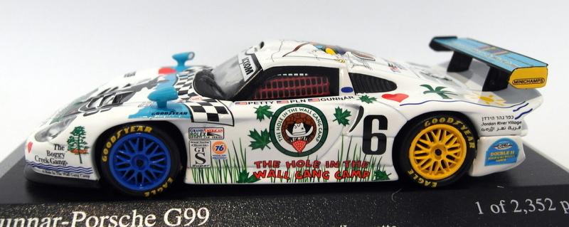 Minichamps 1/43 Scale Diecast - 400 036876 Porsche Gunnar G99 Buly Hill Vinyards