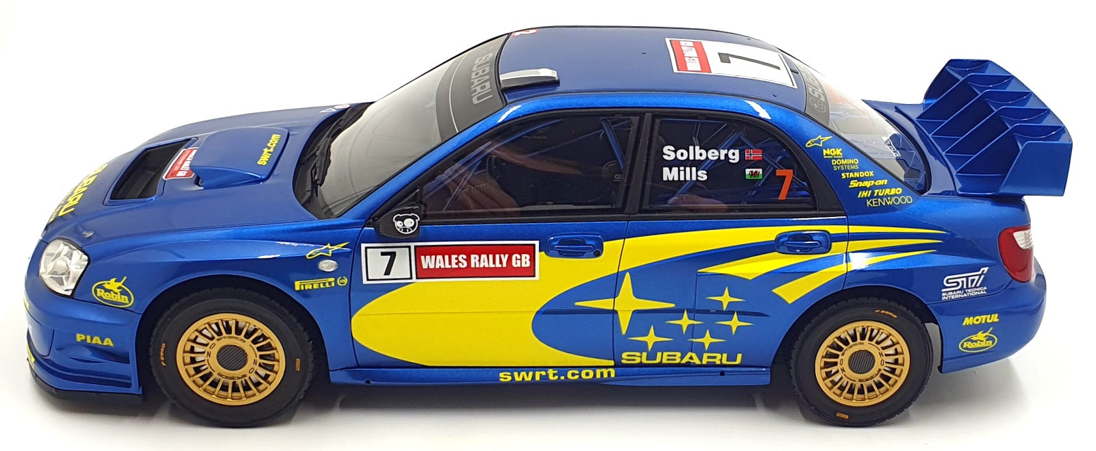OTTO 1/12 Scale Resin G092 - Subaru Impreza (S9) WRC #7 Welsh Rally 