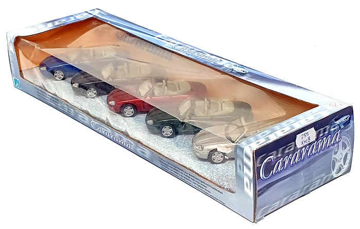 Cararama 1/43 Scale Diecast 255 - 5x Piece Jaguar XK8 Set