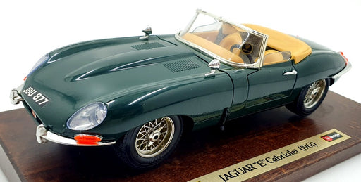 Burago 1/18 Scale Diecast 3516 - 1961 Jaguar E-Type Cabriolet - Green
