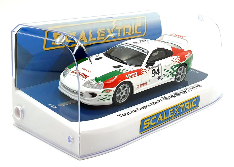 Scalextric 1/32 Scale Slotcar C4616 - Toyota Supra Mk IV #94 White