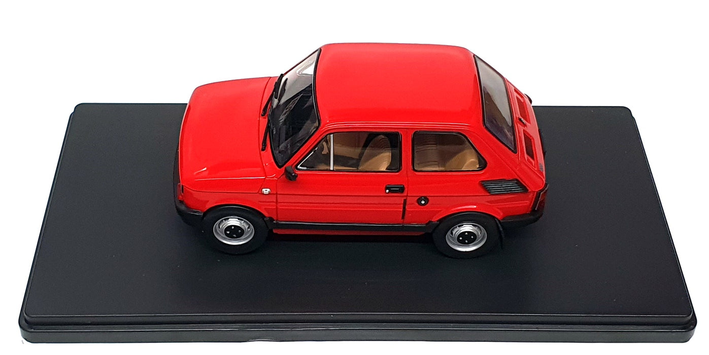 Whitebox 1/24 Scale Diecast WB124249 - Fiat 126P - Red