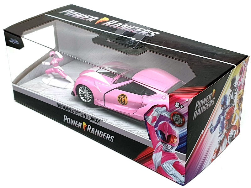 Jada 1/32 Scale 33079 - Pink Ranger & Toyota FT-1 Concept (Power Rangers) Pink