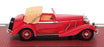 Matrix 1/43 Scale MX41302-151 - 1935 Mercedes Benz 500K 3-Position DHC - Red