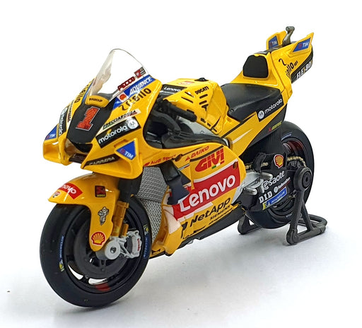 Maisto 1/18 Scale 36396 - Ducati Desmosedici GP 2023 Bagnaia - Yellow