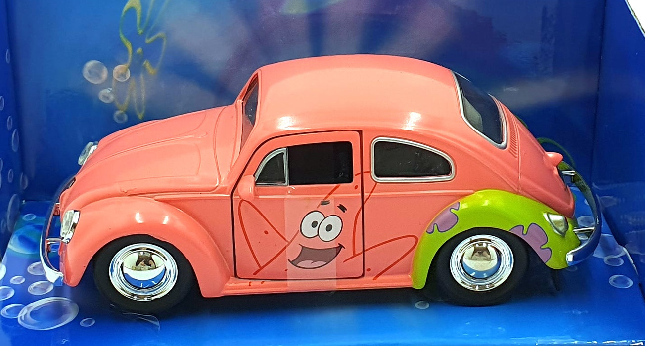 Jada 1/32 Scale 35479 - Sponge Bob 1959 Volkswagen Beetle - Pink