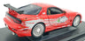 Ertl 1/18 Scale Diecast 33549 Fast & Furious 1993 Mazda RX-7 Street Glow Red