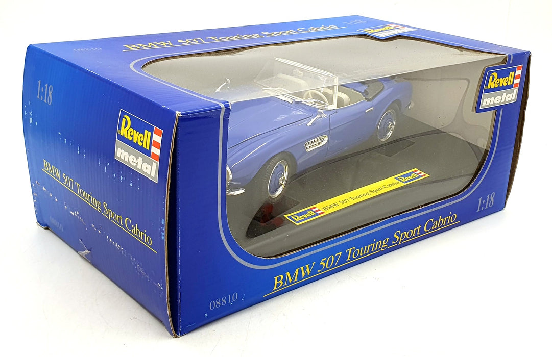 Revell 1/18 Scale Diecast 08810 - BMW 507 Touring Sport Cabrio - Blue