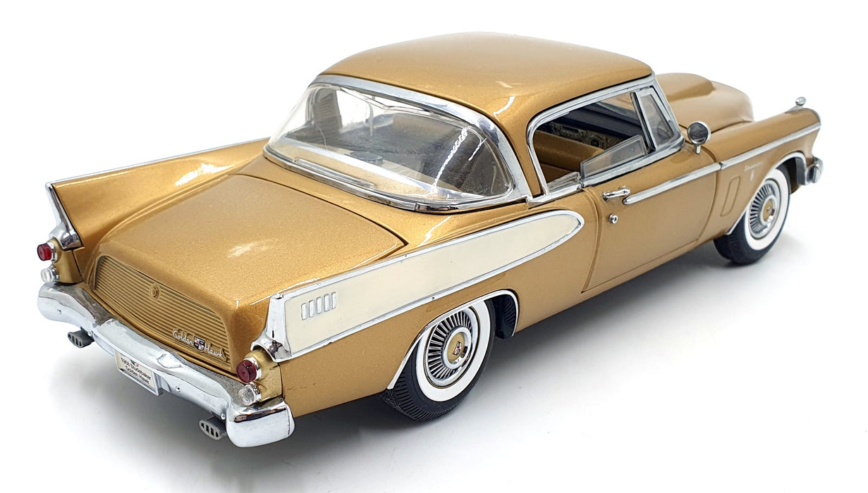 Signature 1/18 Scale Diecast 12226C - 1958 Studebaker Golden Hawk - Gold