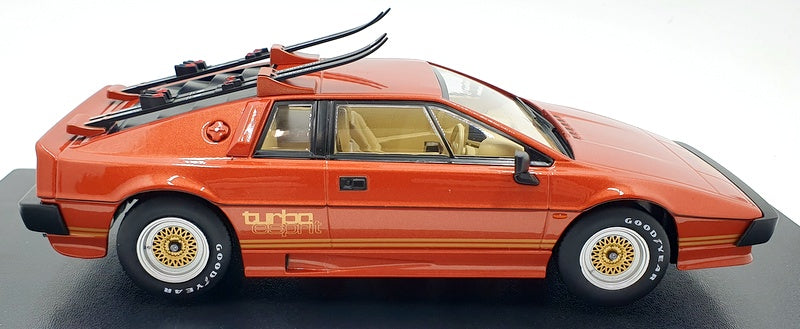 KK Scale 1/18 Scale KKDC181192 - Lotus Esprit Turbo 1981 With Ski's - Copper